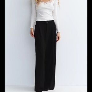 NWT - Zara double pleat pants